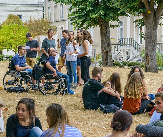 Accessibilité pour étudiants handicapés © Corinne Nicolle | UCOAngers