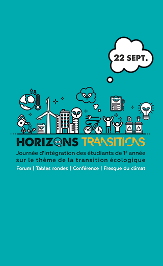Affiche Horizons et transitions © UCO Angers 