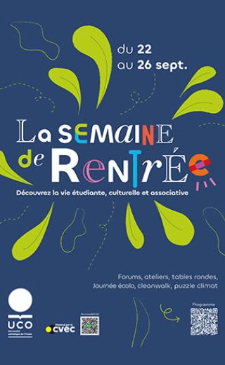 La semaine de rentrée affiche