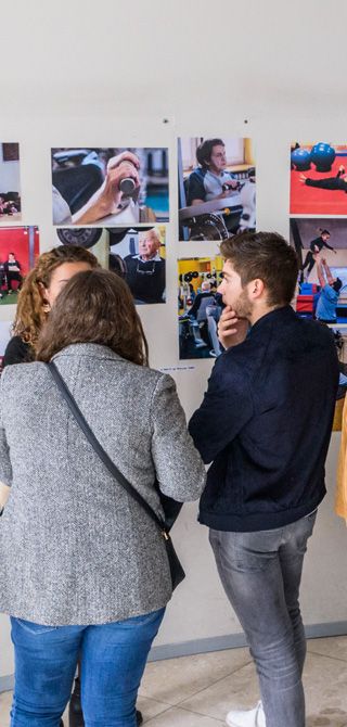 Exposition photo campus UCO Angers